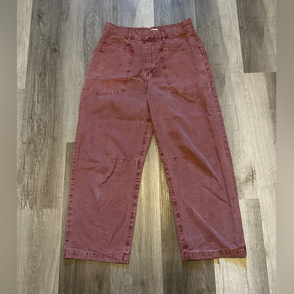 Lucky Brand size 10 high rise mauve pant
